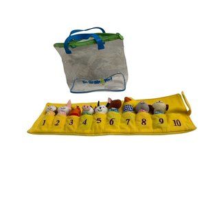 Do Re Me and You Zoo Animals Plush Toy Cat Dog Bunny Mouse Duck Horse Cow Rooste